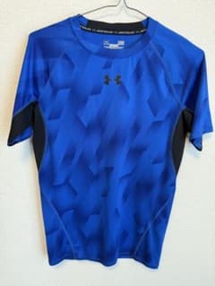 UNDER ARMOUR コンプレッションシャツ ブルー LG メンズのサムネイル
