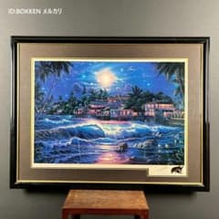 クリスチャン・ラッセン「ラハイナスターライトⅡ」大作 ミクスド