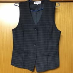 値下げしました　チクマ　アルファピア　事務服ベストのサムネイル