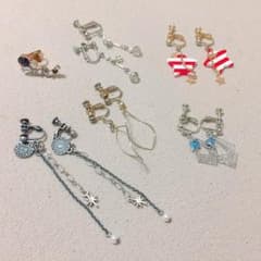 イヤリング ノンホールピアス まとめ売り セットのサムネイル