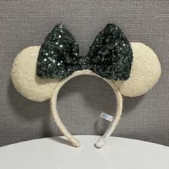 【ディズニー】カチューシャ ミニー グリーンホワイトのサムネイル