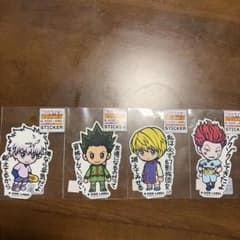 HUNTER×HUNTER B-SIDE LABEL ステッカー 4種のサムネイル