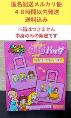 スーパーマリオ　BIGバッグ　プリンセスのサムネイル