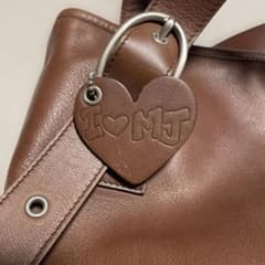 MARC JACOBS I♡MJ レザー ショルダーバッグ ブラウンのサムネイル