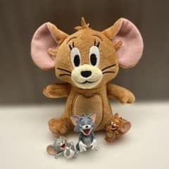 トムとジェリー ぬいぐるみ マスコット フィギュア セットのサムネイル