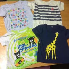 半袖Tシャツ4点セット 80のサムネイル