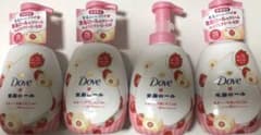 Dove ダヴ 堂島ロール 完熟いちごの香り 泡ボディウォッシュ 本体4本