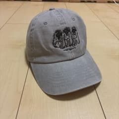 Hedigan's キャップ グレー 刺繍ロゴ