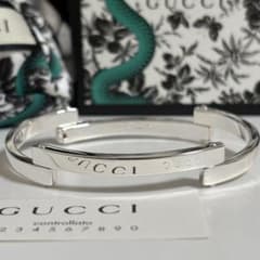 【⭐️入手困難❣️販売終了品⭐️】AAA西島隆弘 着用　グッチ　ブレスレット バングル GUCCI 新品同様品【AAA 西島隆弘 着用】ブレスレット バングル 付属品