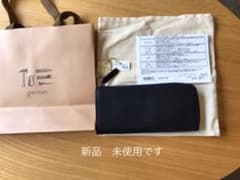 ジブリ様専用 ゲンテン トスカLファスナー 長財布 濃紺 新品 未使用品のサムネイル