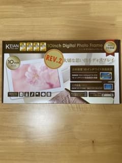 【新品】KEIAN 10インチ　デジタルフォトフレームのサムネイル