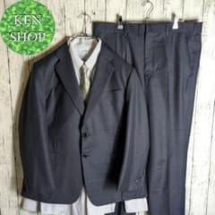 スーツセットアップ ネイビー ブルックスブラザーズコーデ ペイズリー