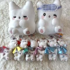 新品☆はなまるおばけ　ぬいぐるみ　マスコット　まとめ売り　アミューズメント　14