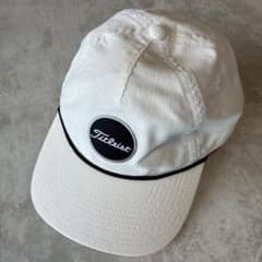 【美品】Titleist タイトリストコーデュロイキャップ ホワイトのサムネイル