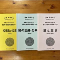 ピグマリオン　PYGLIシリーズ　能力育成問題集　3冊　思考力のサムネイル