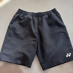 YONEX ハーフパンツ ブラック - メルカリ