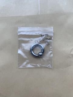 ウッチー様専用！ボディピアス★CBR(4G)5.0mm/サージカルステンレスのサムネイル