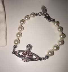 付属品付 Vivienne Westwood パールブレスレットミニバスレリーフ 