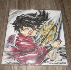 Demon Slayer: Kimetsu no Yaiba the Movie: Infinity Castle Chapter 1 - Theatrical Release Bonus: Shikishi (illustrated board) featuring Giyu Tomioka