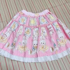 シャーリーテンプル 限定ハンカチうさぎ スカート 110 美品 シャーリーテンプル 限定ハンカチうさぎ スカート 110 美品 - メルカリ