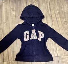 GAP長袖パーカー Y2K ダークコア 平成ギャル 短丈 00sグランジ値下げ可のサムネイル