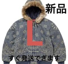 Supreme Bandana Jacquard Denim Hooded - メルカリ