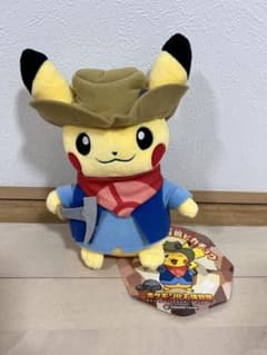 【専用】ポケモン化石博物館　ぬいぐるみ　発掘ピカチュウのサムネイル