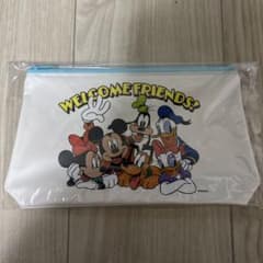 Disney WELCOME FRIENDS 비닐 파우치