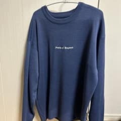 ネイビー スウェット Path of Respectのサムネイル