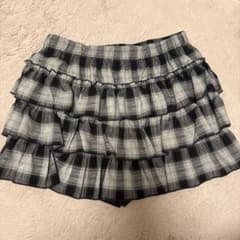 Dazy チェック柄ティアードミニスカートのサムネイル