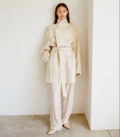 ENOF wool rever half coat size1 イナフ - メルカリ
