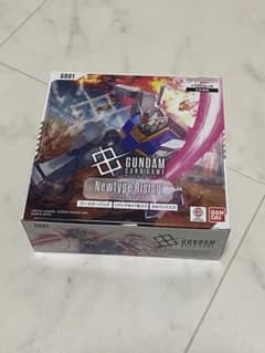 【新品未開封・テープ付き】ガンダムカードゲームNewtype Risingのサムネイル