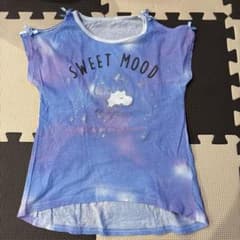 SWEET MOOD Tシャツ 100cm〜 グラデーションブルーのサムネイル