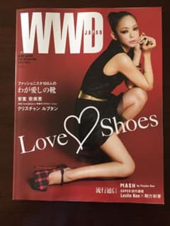 WWD JAPAN 安室奈美恵 2012FALLのサムネイル