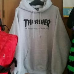 THRATHER プルオーバーパーカー グレーのサムネイル