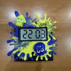スプラトゥーン3 デジタル時計 一番くじ B賞 ナワバリバトルサウンド
