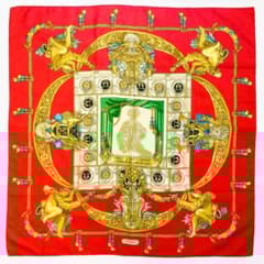 HERMES/エルメス カレ90 シャルルガルニエへの賛辞 スカーフ j_255 HERMES エルメス カレ90 シャルル ガルニエへの賛辞 スカーフ タグなし