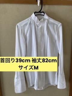ウイングカラーシャツ　サイズM【結婚式/前撮り用】のサムネイル