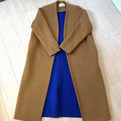 ENFOLD バイカラー ソフトリバーノーカラーコート 36 - メルカリ