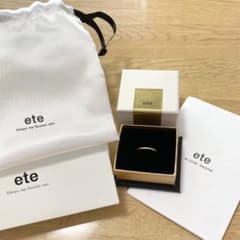 ete エテ K10 クレール カットリング イエローゴールド #7のサムネイル