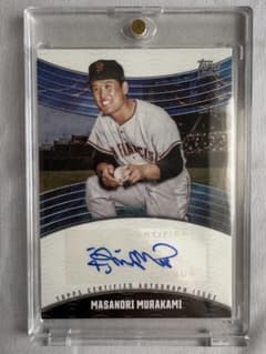 直筆サイン‼️topps Japan edition 村上雅則 - メルカリ
