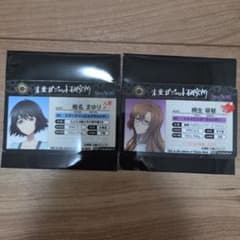 Steins; Gate 슈타인즈게이트 연구소 카드 2장 세트