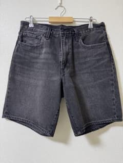 LEVI'S リーバイス　デニムハーフパンツ　黒のサムネイル