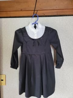 COMME CA 黒 ワンピース フォーマル ドレス 100cm~のサムネイル