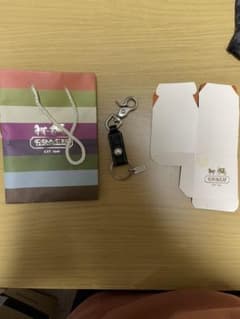 coach コーチ　キーホルダー　本革のサムネイル