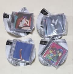 BANDAI ガチャ 米津玄師 ミニCDコレクション キーホルダー 4種セットのサムネイル