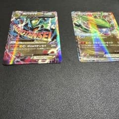 レックウザ　2枚　レックウザスリーブ付きのサムネイル