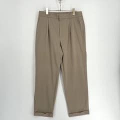 アンタイトル　ストレッチパンツ　ベージュ　微光沢　42のサムネイル