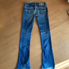 moussyローライズブーツカットデニムのサムネイル