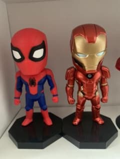 マーベル  フィギュア　スパイダーマン　アイアンマンのサムネイル